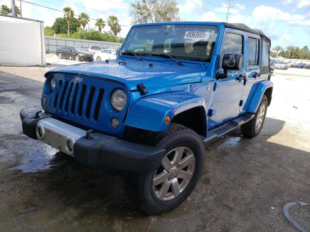 Photo 1 from auction – 2015 JEEP WRANGLER U with VIN 1C4BJWEG5FL676370