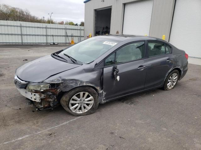 HONDA CIVIC EXL 2012 with VIN 19XFB2F91CE308392 - Photo from auction