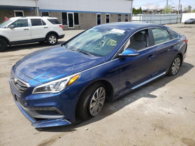 Photo 1 from auction – 2017 HYUNDAI SONATA SPO with VIN 5NPE34AF5HH440950
