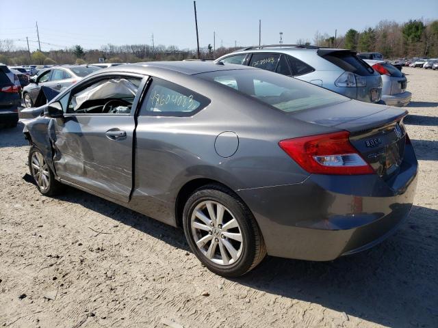 Photo 2 from auction – 2012 HONDA CIVIC EXL with VIN 2HGFG3B00CH514789