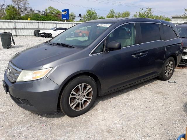HONDA ODYSSEY EX 2012 with VIN 5FNRL5H67CB055846 - Photo from auction