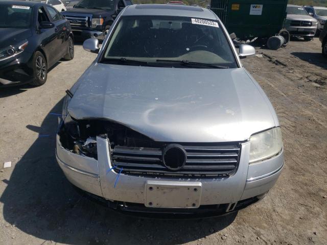 Photo 5 from auction – 2005 VOLKSWAGEN PASSAT GLS with VIN WVWAE63B65P010570