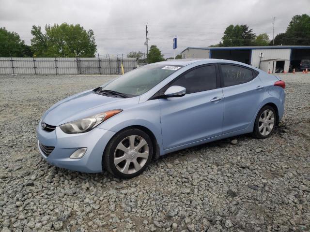 HYUNDAI ELANTRA GL 2012 with VIN KMHDH4AE3CU490048 - Photo from auction