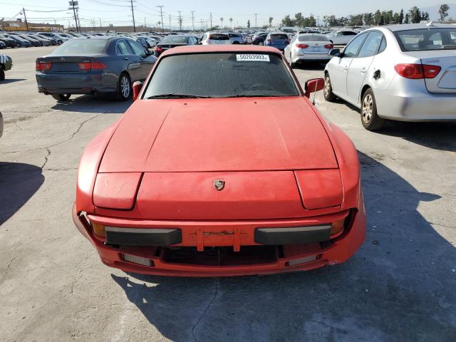 Photo 5 from auction – 1985 PORSCHE 944 with VIN WP0AA0940FN472654