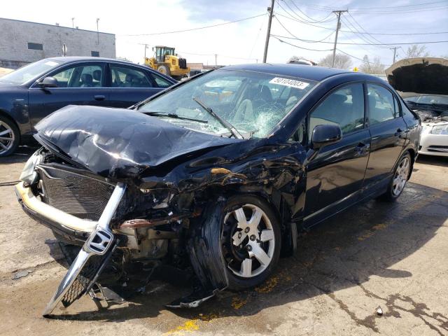Photo 1 from auction – 2010 HONDA CIVIC LX with VIN 19XFA1F55AE002822