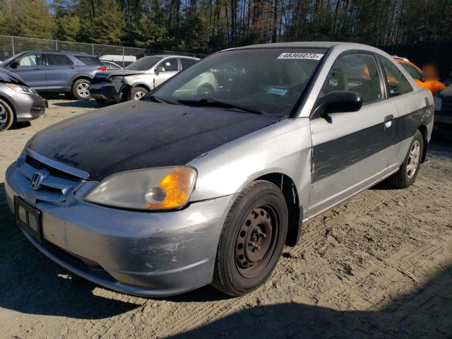 HONDA CIVIC LX 2001 with VIN 1HGEM22581L096458 - Photo from auction