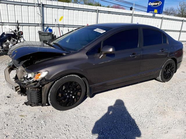 HONDA CIVIC LX 2011 with VIN 19XFA1F55BE016446 - Photo from auction