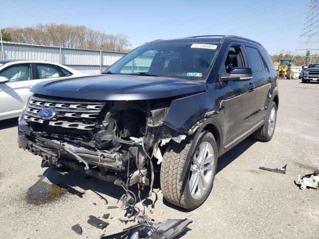 FORD EXPLORER X 2017 with VIN 1FM5K8D83HGE26813 - Photo from auction