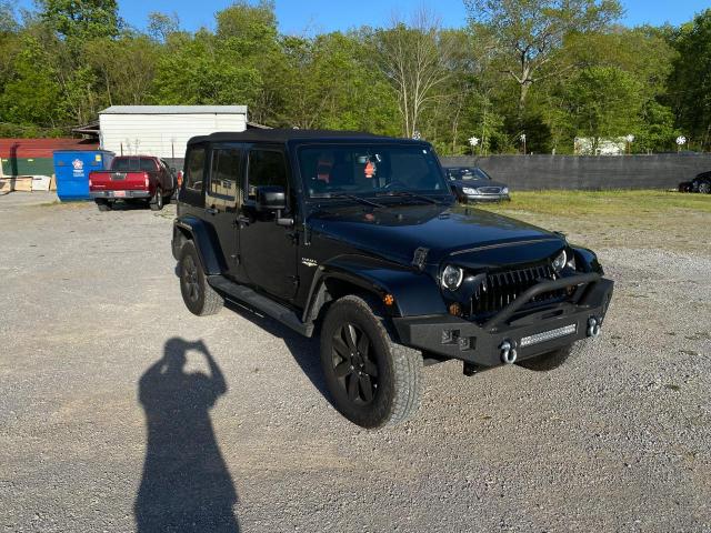 JEEP WRANGLER U 2014 with VIN 1C4BJWEGXEL319801 - Photo from auction