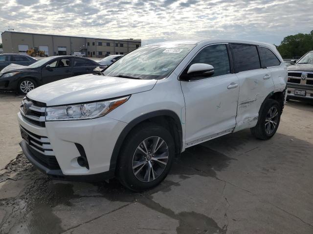 TOYOTA HIGHLANDER 2017 with VIN 5TDZARFH2HS026324 - Photo from auction