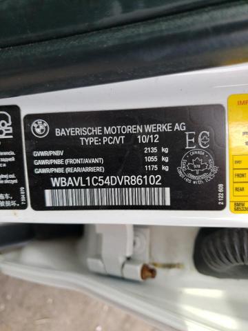 Photo 14 from auction – 2013 BMW X1 XDRIVE2 with VIN WBAVL1C54DVR86102