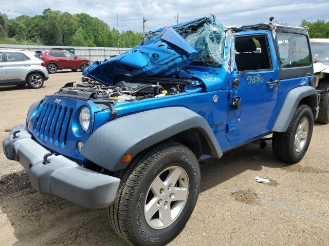JEEP WRANGLER S 2016 with VIN 1C4AJWAG5GL214751 - Photo from auction