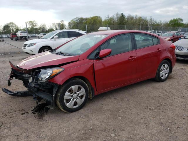 KIA FORTE LX 2016 with VIN KNAFK4A63G5475652 - Photo from auction