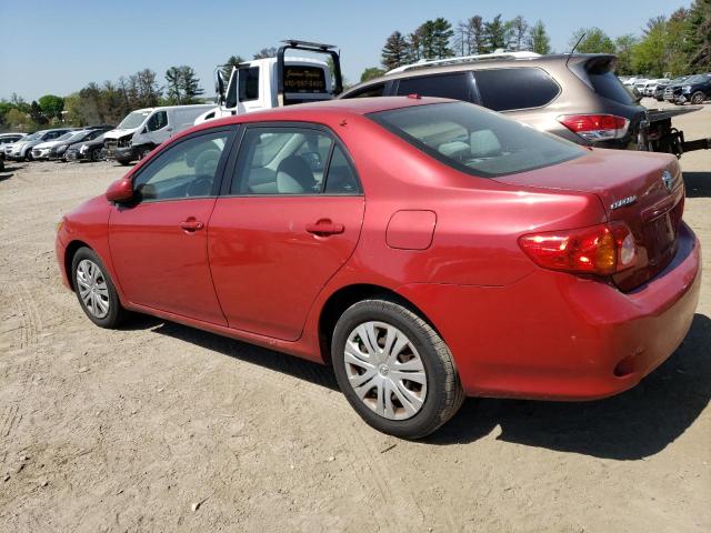 Photo 2 from auction – 2009 TOYOTA COROLLA BA with VIN 2T1BU40E09C051565