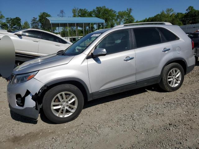 KIA SORENTO LX 2015 with VIN 5XYKTCA64FG572261 - Photo from auction