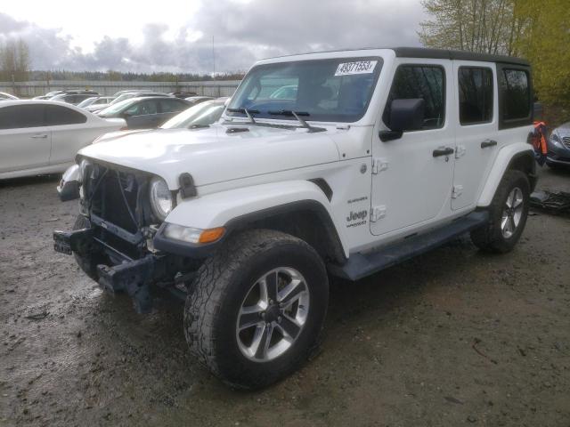 JEEP WRANGLER U 2018 with VIN 1C4HJXEG3JW223923 - Photo from auction