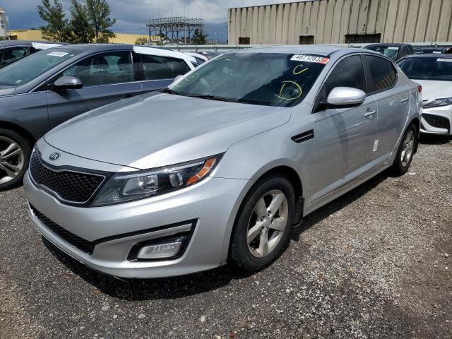 KIA OPTIMA LX 2014 with VIN KNAGM4A79E5472453 - Photo from auction