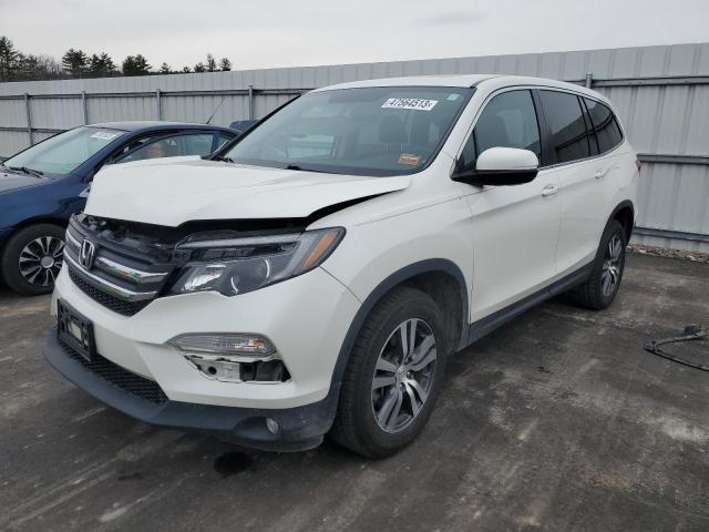 HONDA PILOT EXLN 2017 with VIN 5FNYF6H75HB081984 - Photo from auction