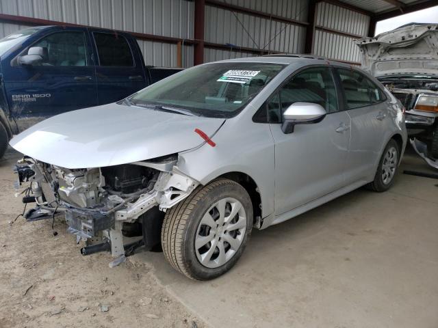 TOYOTA COROLLA LE 2021 with VIN 5YFEPMAE7MP259762 - Photo from auction
