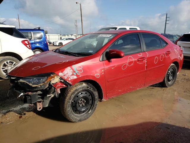 TOYOTA COROLLA L 2018 with VIN 5YFBURHE8JP770326 - Photo from auction