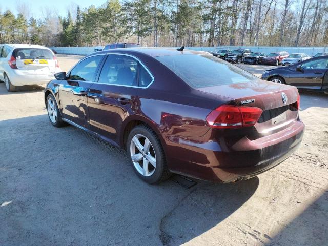 Photo 2 from auction – 2012 VOLKSWAGEN PASSAT SE with VIN 1VWBN7A34CC091852