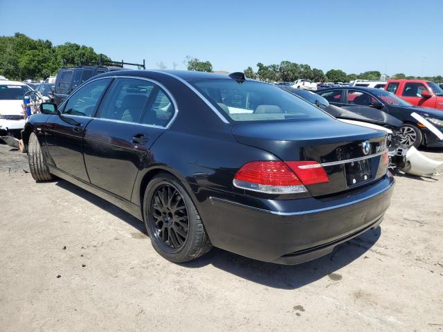 Photo 2 from auction – 2007 BMW 750 with VIN WBAHN83517DT74515