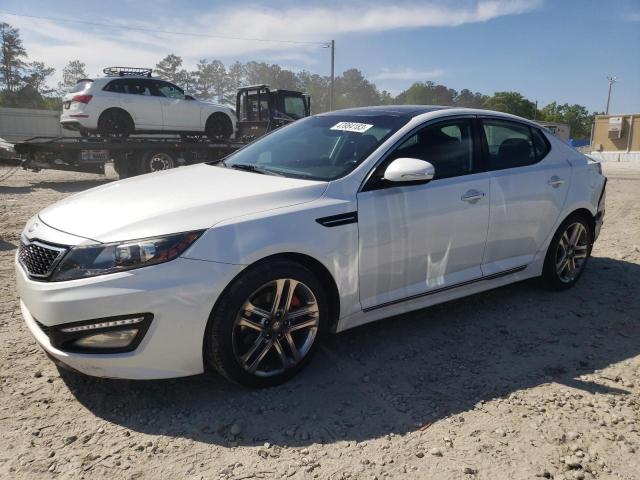 KIA OPTIMA SX 2013 with VIN 5XXGR4A65DG213500 - Photo from auction