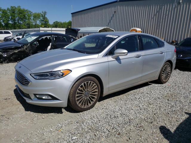 FORD FUSION SE 2017 with VIN 3FA6P0H99HR174837 - Photo from auction