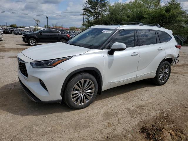 TOYOTA HIGHLANDER 2022 with VIN 5TDFZRBH0NS176588 - Photo from auction