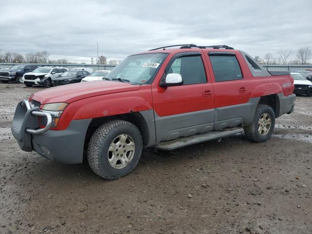 CHEVROLET AVALANCHE 2002 with VIN 3GNEK13T72G107662 - Photo from auction