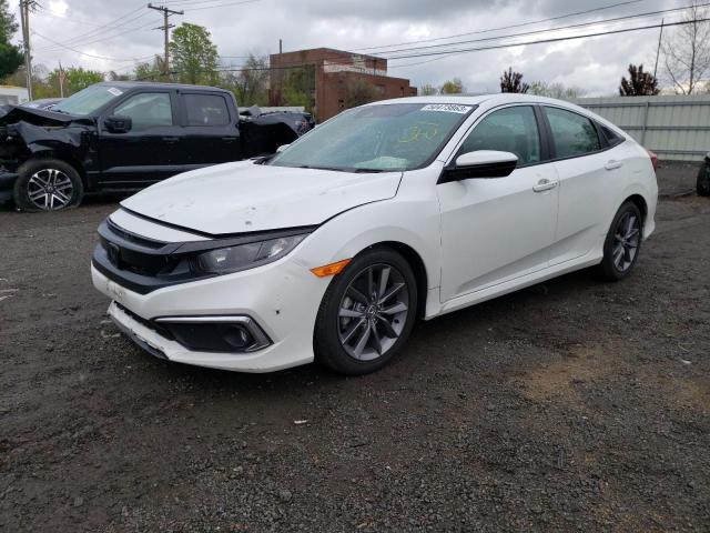 HONDA CIVIC EX 2020 with VIN 19XFC1F36LE205097 - Photo from auction