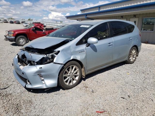 TOYOTA PRIUS V 2013 with VIN JTDZN3EUXD3267589 - Photo from auction