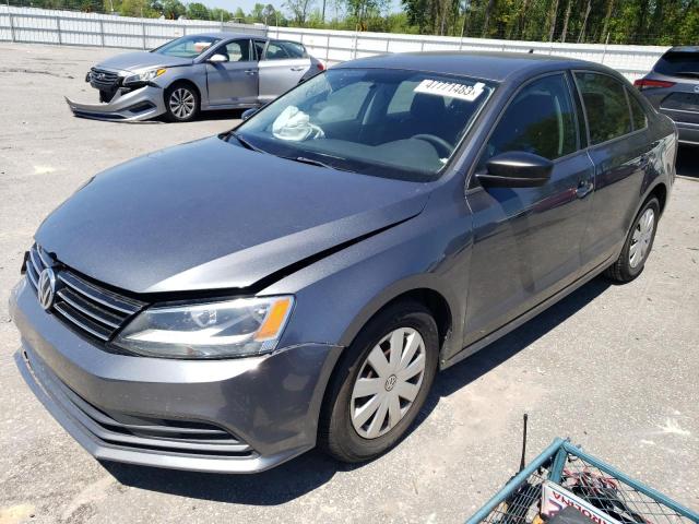 Photo 1 from auction – 2015 VOLKSWAGEN JETTA BASE with VIN 3VW2K7AJ7FM424815