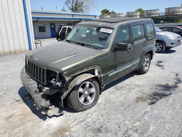 JEEP LIBERTY SP 2008 with VIN 1J8GP28K58W106988 - Photo from auction