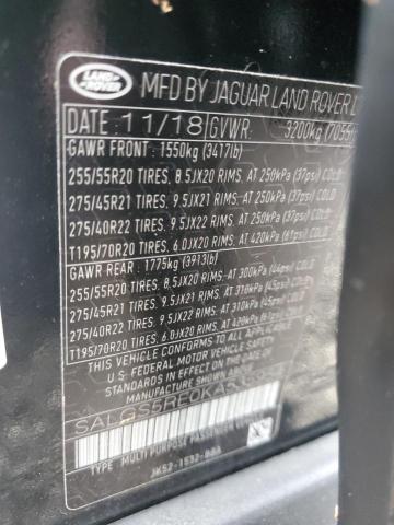 Photo 14 from auction – 2019 LAND ROVER RANGE ROVE with VIN SALGS5RE0KA535954