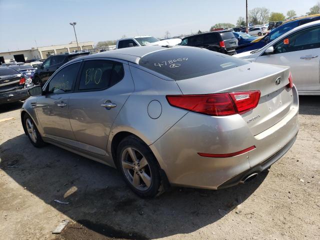 Photo 2 from auction – 2015 KIA OPTIMA LX with VIN 5XXGM4A75FG478654
