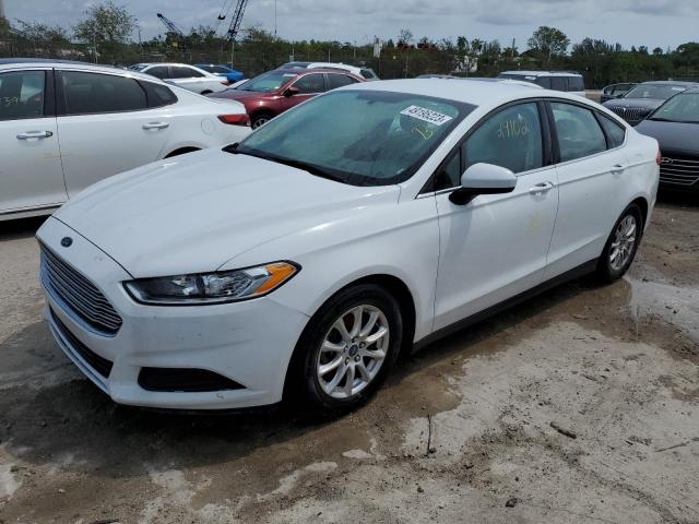 FORD FUSION S 2015 with VIN 3FA6P0G71FR141702 - Photo from auction