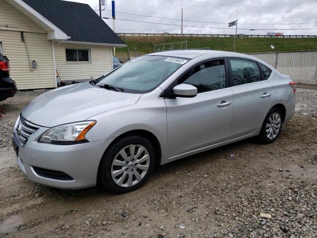 NISSAN SENTRA S 2013 with VIN 3N1AB7AP1DL607619 - Photo from auction