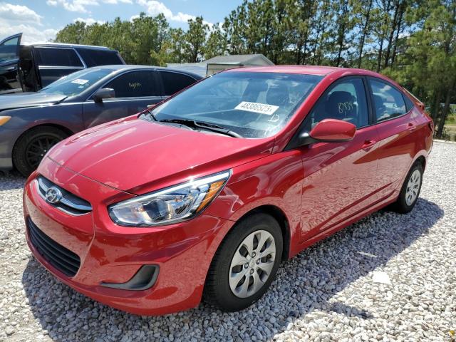 HYUNDAI ACCENT SE 2017 with VIN KMHCT4AE4HU290572 - Photo from auction