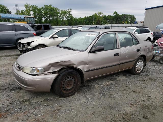 TOYOTA COROLLA VE 2000 with VIN 2T1BR12E6YC319787 - Photo from auction
