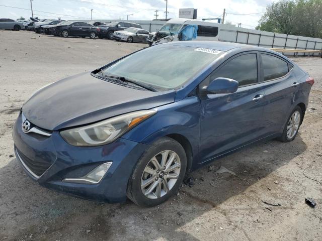 HYUNDAI ELANTRA SE 2014 with VIN KMHDH4AE3EU176208 - Photo from auction