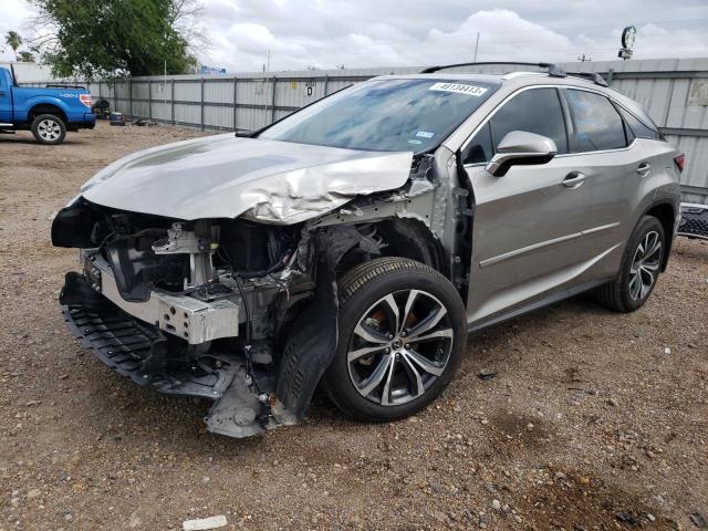 LEXUS RX 350 2022 with VIN 2T2HZMAA3NC249280 - Photo from auction