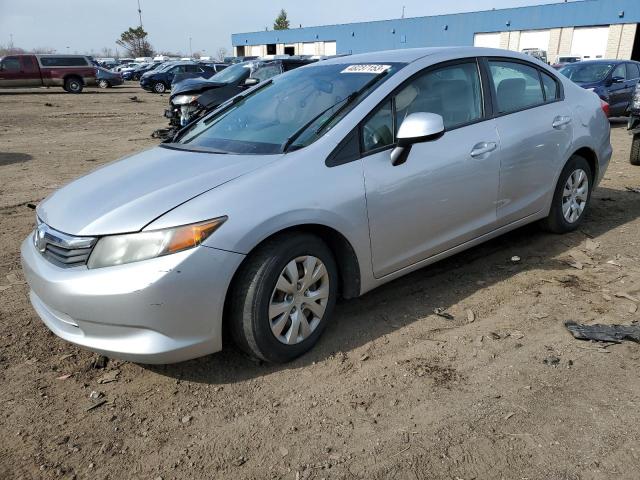 HONDA CIVIC LX 2012 with VIN 19XFB2F50CE006010 - Photo from auction