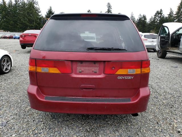 Photo 6 from auction – 2002 HONDA ODYSSEY EX with VIN 5FNRL18622B045409