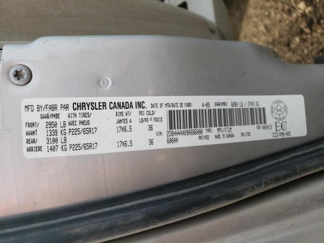 Photo 14 from auction – 2009 DODGE GRAND CARA with VIN 2D8HN44X09R686080