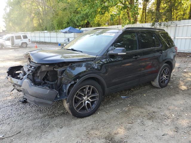 FORD EXPLORER S 2016 with VIN 1FM5K8GT1GGC64033 - Photo from auction