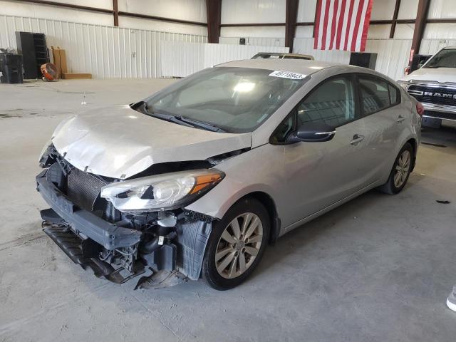 KIA FORTE LX 2014 with VIN KNAFX4A66E5081271 - Photo from auction