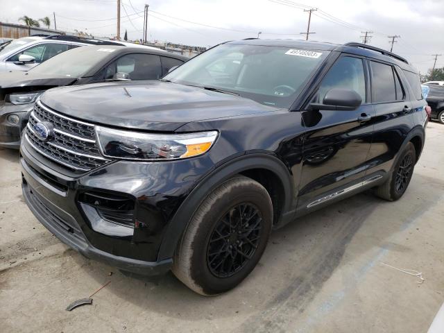 FORD EXPLORER X 2021 with VIN 1FMSK7DH1MGC32661 - Photo from auction