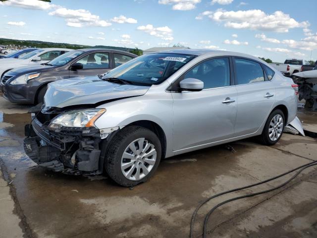 NISSAN SENTRA S 2015 with VIN 3N1AB7AP7FL655242 - Photo from auction