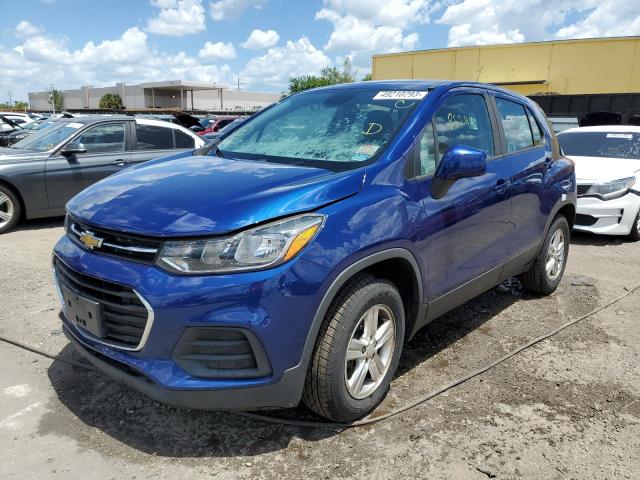 CHEVROLET TRAX LS 2017 with VIN 3GNCJNSB7HL195476 - Photo from auction